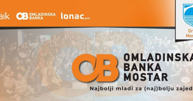 Otvoren poziv za projekte i mikrobiznise u Omladinskoj banci Mostar