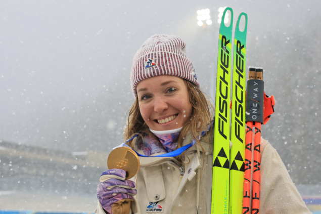 Francuskinja Michelon osvojila zlato u trci na 12,5 km grupni start u biatlonu na ZOI