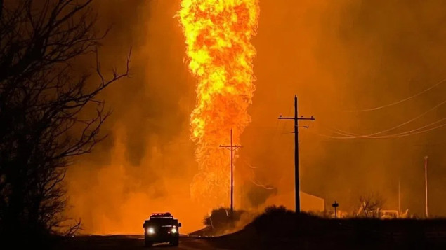 Velika ekspozija na gasovodu u američkoj državi Oklahomi