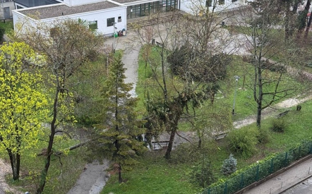 Olujni vjetar u Zagrebu, otkazana nastava