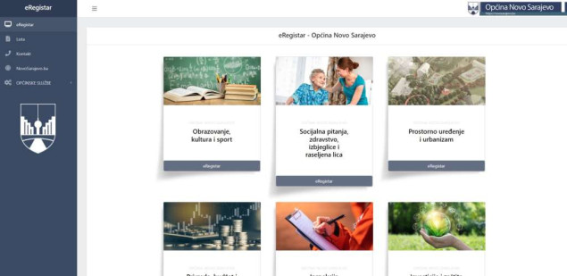 Općina Novo Sarajevo izradila E-registar