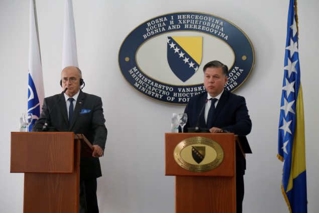 Predsjedavajući OSCE-a: U našem najboljem interesu je spriječiti eskalaciju tenzija u BiH