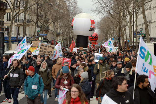 Štrajk prosvjetnih radnika u Parizu