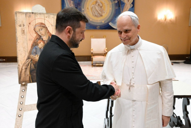 Zelenski doputovao u Rim, sastaje se s papom Lavom XIV