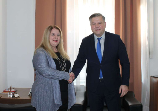 Brkić u nastupnu posjetu primio ambasadoricu Izraela Galit Peleg