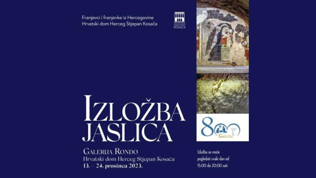 Mostar: Sutra izložba božićnih jaslica franjevaca i franjevki Hercegovine