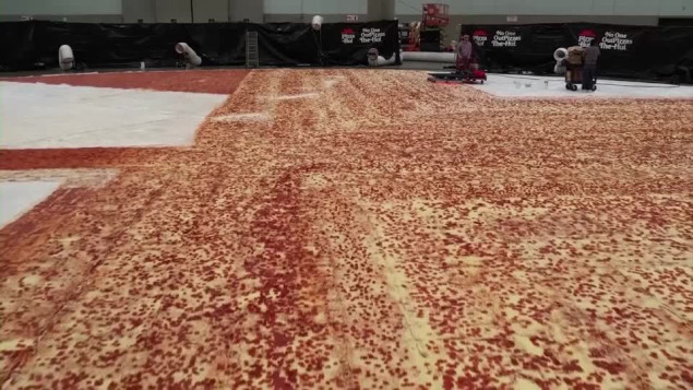 Pizza Hut pravi najveću pizzu na svijetu