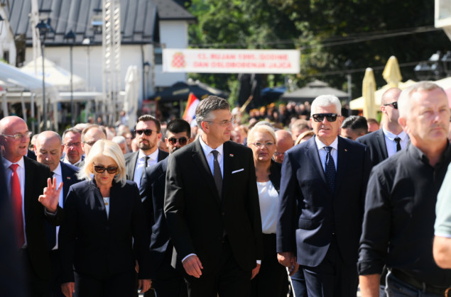 Plenković u Jajcu: Operacija "Maestral" ključna za slom velikosrpskog režima Slobodana Miloševića