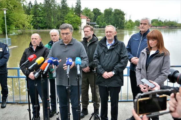 Plenković: Stanje s poplavama je slično u drugim europskim državama