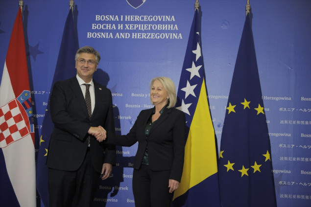 Borjana Krišto izrazila zahvalnost na podršci BiH Andreju Plenkoviću
