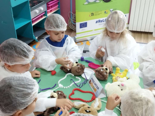 Uz podršku Evropske unije počeo projekt 'Bolnica za plišane igračke'