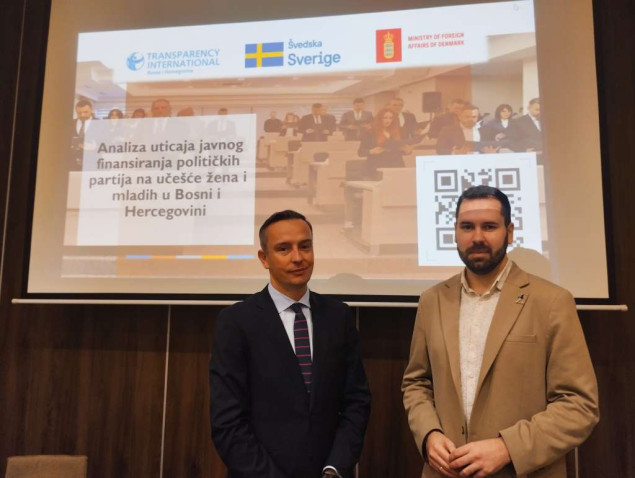 Finansiranje političkih partija iz javnih budžeta ne doprinosi većem učešću žena u bh. politici