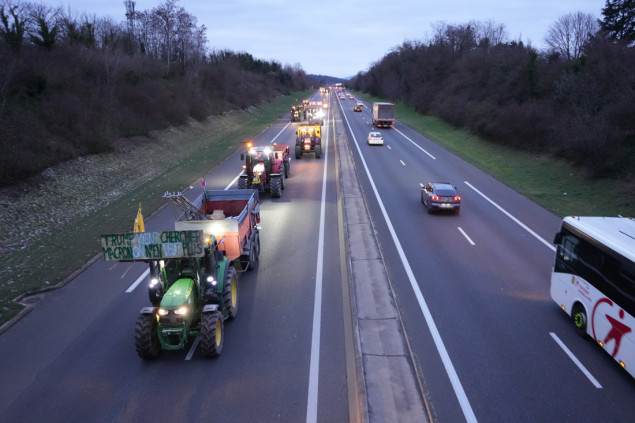 Poljoprivrednici najavljuju blokadu puteva južno od Lyona, očekuju se poremećaji u saobraćaju