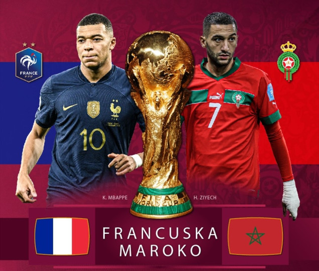 “Katar 2022“: Francuska i Maroko u borbi za drugo mjesto u finalu