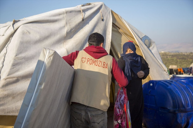 Pomoć "Pomozi.ba" stigla i do zemljotresom pogođenih područja u Siriji