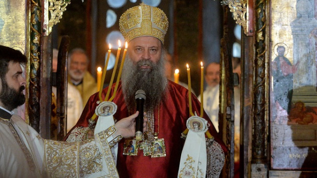 Održano ustoličenje patrijarha SPC-a Porfirija u Pećkoj patrijaršiji