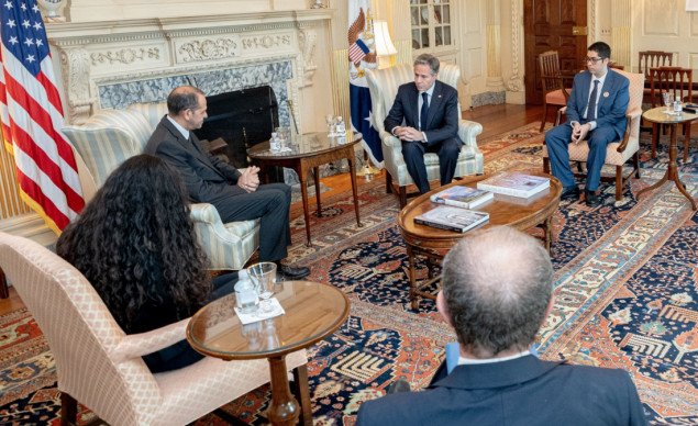 Blinken sa porodicom ubijene novinarke Shireen Abu Akleh