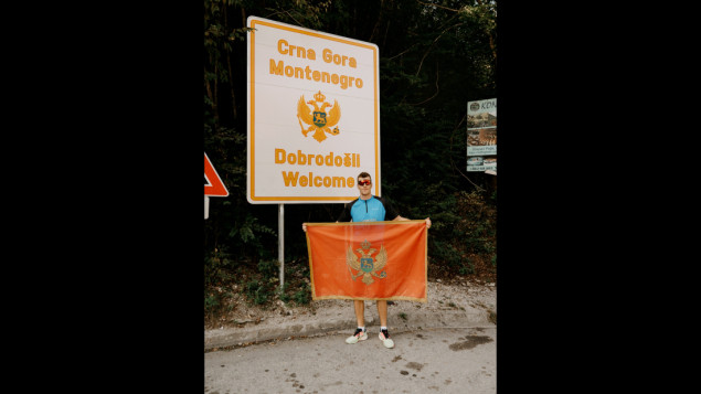 Faruk Suljović na humanitarnom triatlonu od Sarajeva do Grčke