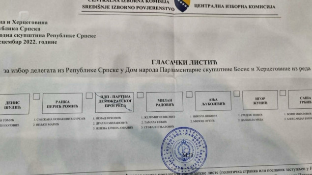 Sud BiH uvažio žalbu SNSD-a, ponovo poništena odluka CIK-a BiH