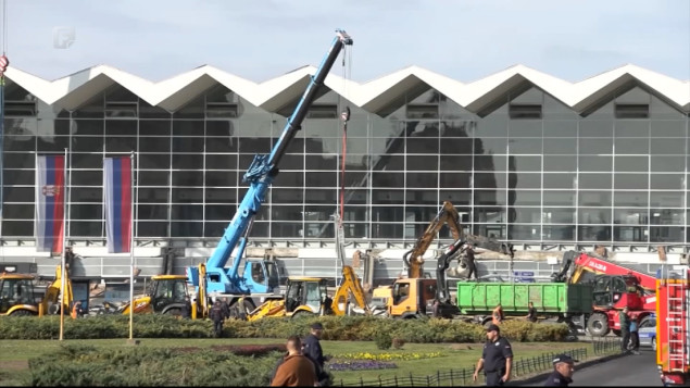 Određen pritvor uhapšenima zbog pada nadstrešnice u Novom Sadu