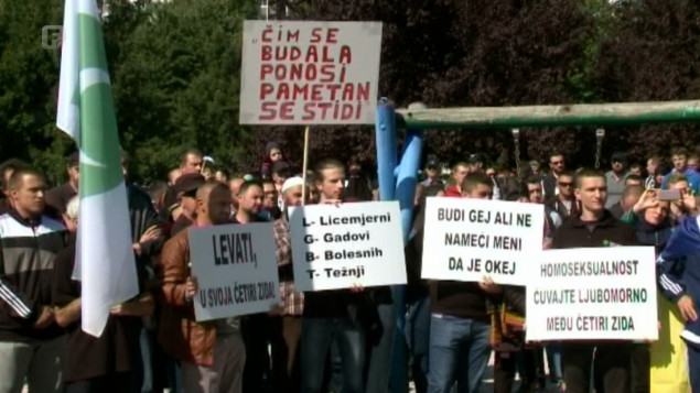 'Vratite nam dugu' slogan kontraparade u Sarajevu