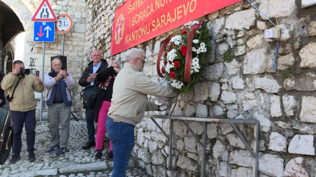 Na Višegradskoj kapiji obilježeno 70 godina od oslobođenja Sarajeva