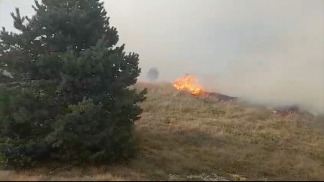 Novi požar južno od Mostara, olujno nevrijeme u Doboju