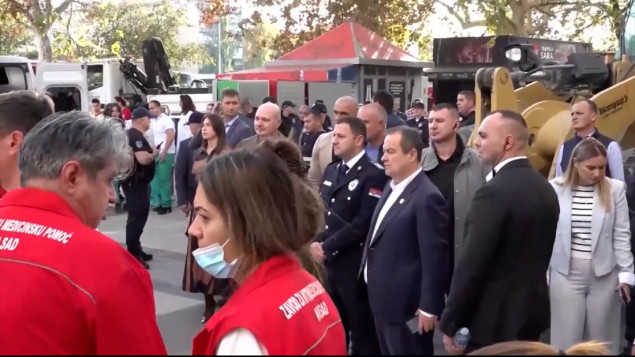 Dačić: Stanje povrijeđenih u Novom Sadu i dalje teško