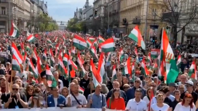 U Budimpešti protest protiv Orbanove vlade
