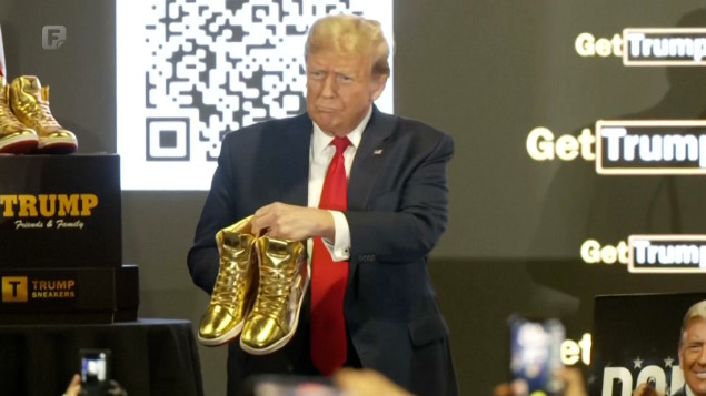 U jeku predizborne kampanje Trump pokrenuo vlastiti brend patika