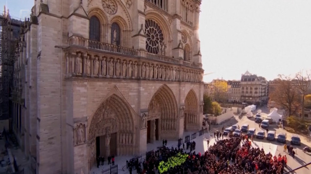 Svečano otvaranje obnovljene katedrale Notre-Dame okuplja svjetske zvaničnike