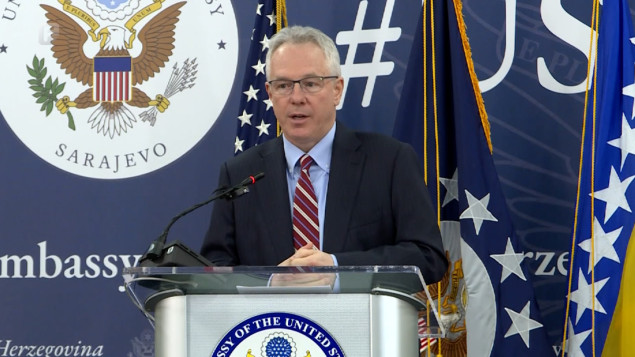 Murphy: Dodikova sve podlija, ksenofobična i zadrta retorika razara tkivo ove zemlje