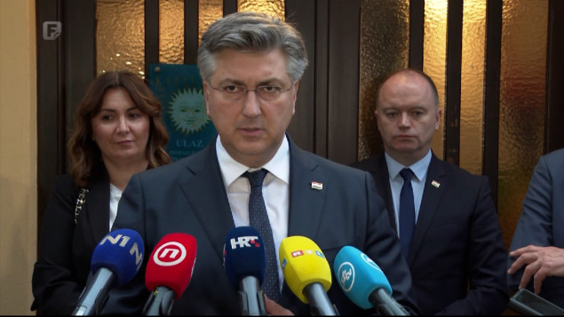 Plenković: Treba spuštati tonove, BiH se treba vratiti reformama i putu prema EU