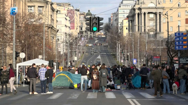 Novi postizborni prosvjed nekoliko tisuća ljudi u Beogradu