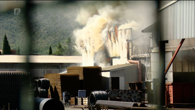 Lokaliziran požar u Fero Kešu, materijalna šteta velika