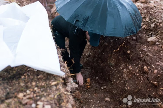 Ljudske kosti pronađene na građevinskom zemljištu u Potocima kod Mostara