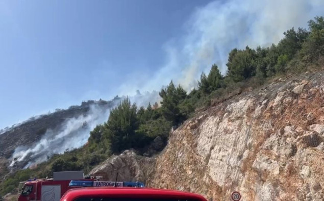 Gori iznad Dubrovnika