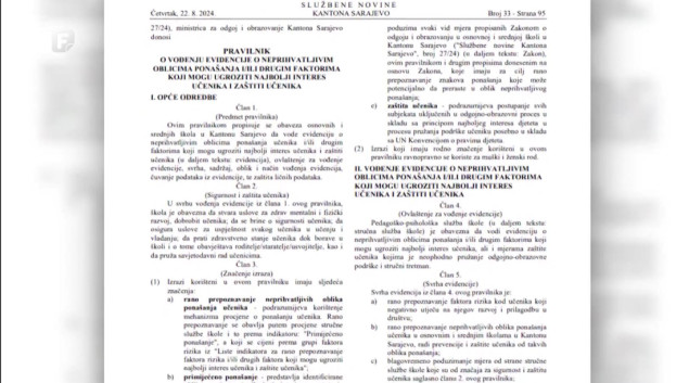 Sporan Pravilnik: Podnesena krivična prijava protiv ministrice Naide Hota-Muminović
