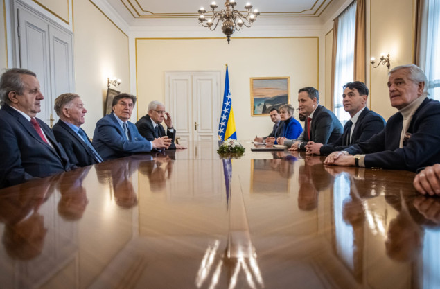 Bećirović upriličio prijem za članove Predsjedništva RBiH