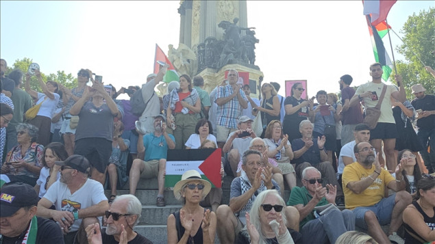 Prosvjetni radnici u Madridu za embargo na oružje Izraelu