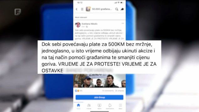 Brojni protesti najavljeni su širom BiH