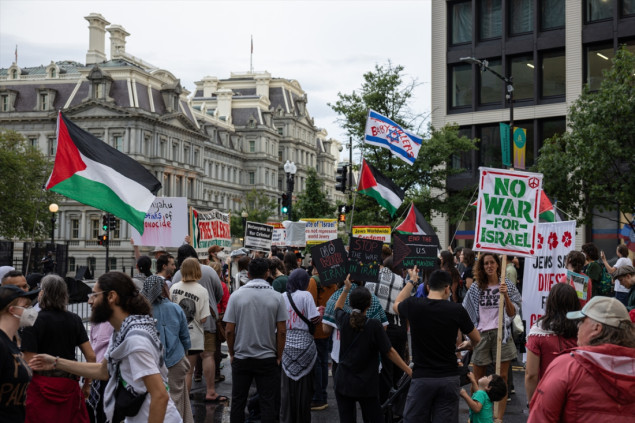 Protesti u Washingtonu zbog posjete Benjamina Netanyahua Bijeloj kući