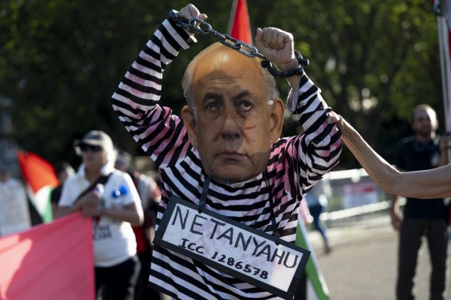 Propalestinski demonstranti okupili se ispred Bijele kuće uoči posjete izraelskog premijera