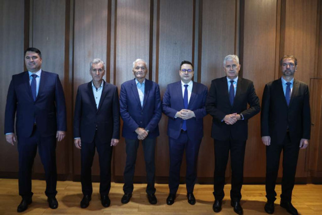 Članovi Zajedničkog kolegija oba doma PSBiH s ministrom vanjskih poslova Češke Republike