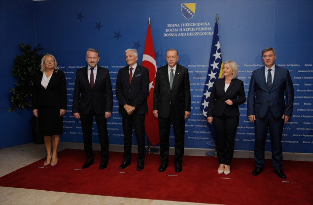 Članovi kolegija oba doma PSBiH sastali se s delegacijom iz Turske na čelu s Erdoganom