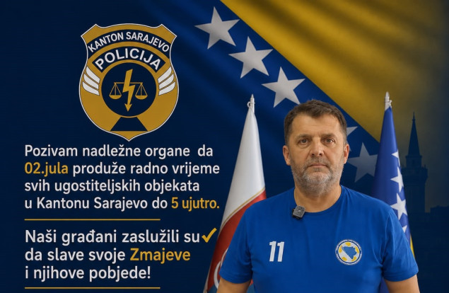 Ministar Katica čestitao reprezentaciji i pozvao nadležne organe da produže rad svih ugostiteljskih objekata u KS 2.jula