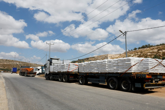 Prvi konvoj komercijalnih kamiona stigao u Rafah nakon 7. maja