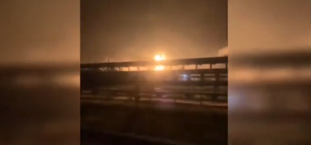 Zapaljena rafinerija u Krasnodaru, Rusija krivi Kijev za napad dronovima