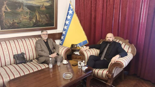 Ministar Isak razgovarao s predstavnikom Islamskog Vrhovnog Vijeća Iraka za zemlje Balkana