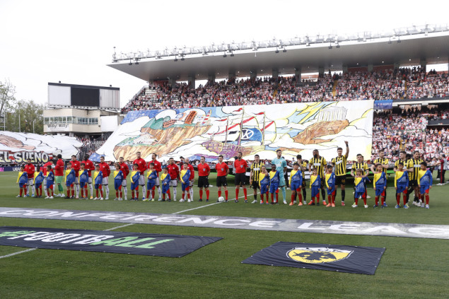 Rayo Vallecano pobijedio AEK u prvom meču četvrtfinala Lige konferencija